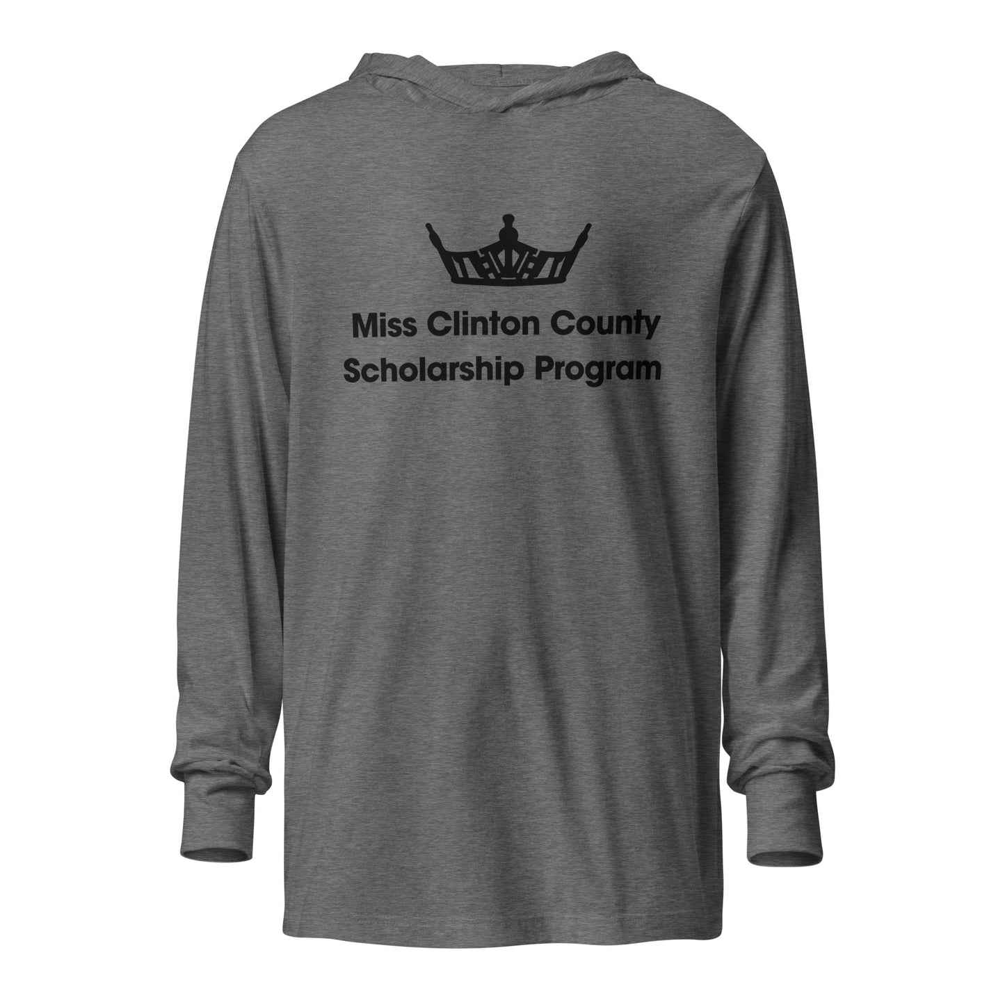 Performance | Hooded Long Sleeve T Shirt | Miss Clinton County Scholarship Program