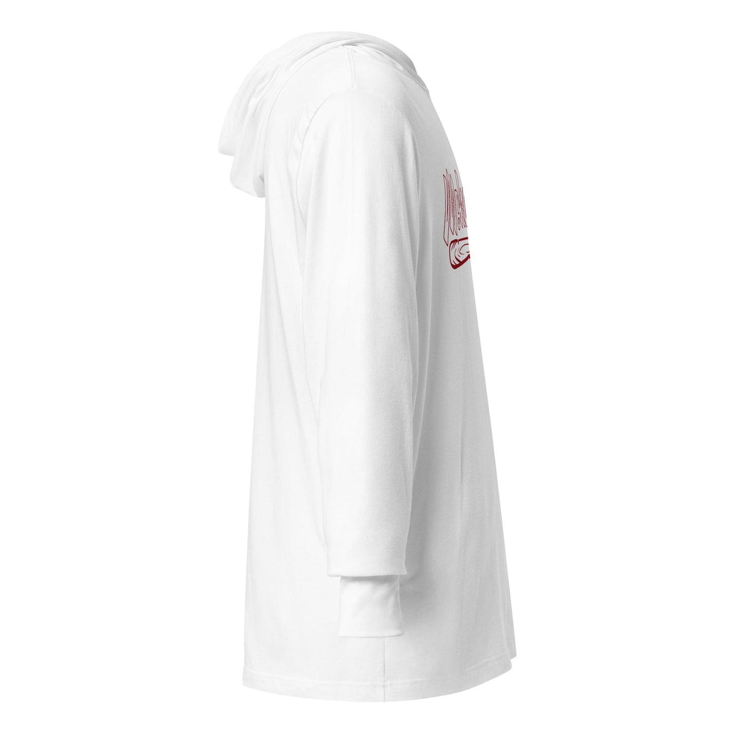Performance | Hooded Long Sleeve T Shirt | Mohawks | Victory Feather Logo