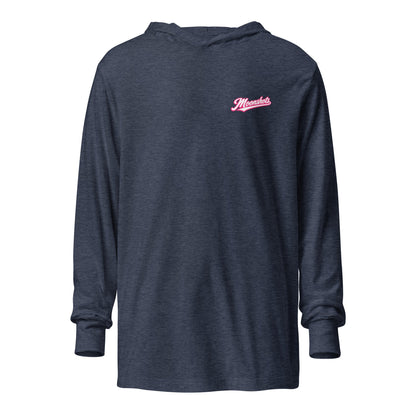 Performance | Hooded Long Sleeve T Shirt | Moonshots | Script Logo