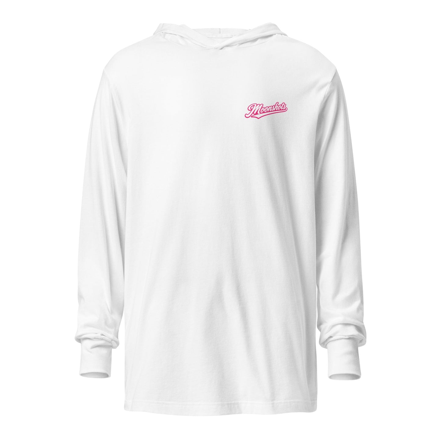 Performance | Hooded Long Sleeve T Shirt | Moonshots | Script Logo