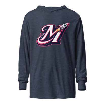 Performance | Hooded Long Sleeve T Shirt | Moonshots | Stellar Strike Logo
