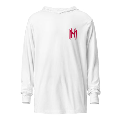Performance | Hooded Long Sleeve T Shirt | Mountain House Bloodhounds | MH Monogram Logo