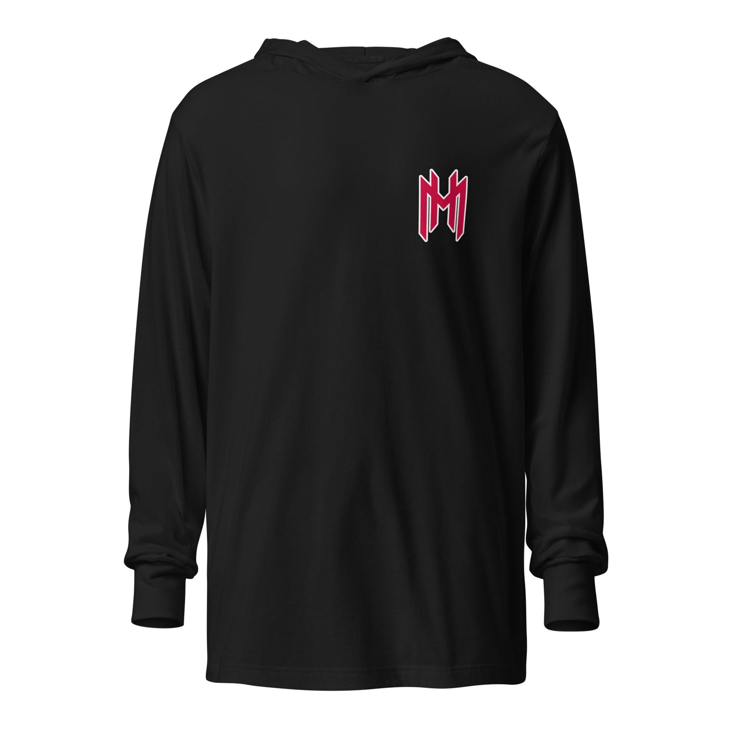 Performance | Hooded Long Sleeve T Shirt | Mountain House Bloodhounds | MH Monogram Logo