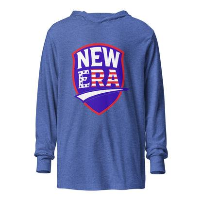 Performance | Hooded Long Sleeve T Shirt | New Era Softball | Badge Logo