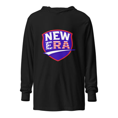 Performance | Hooded Long Sleeve T Shirt | New Era Softball | Badge Logo