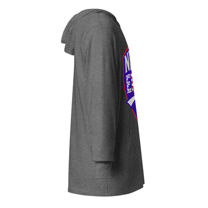 Performance | Hooded Long Sleeve T Shirt | New Era Softball | Badge Logo