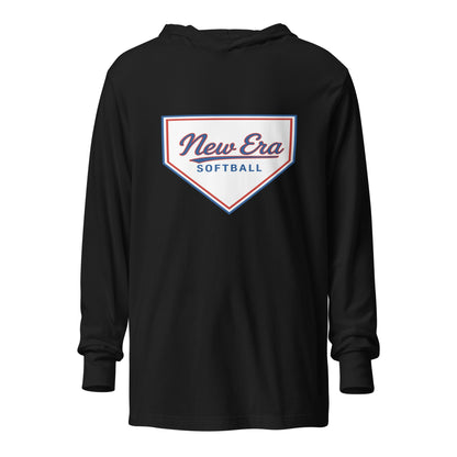Performance | Hooded Long Sleeve T Shirt | New Era Softball