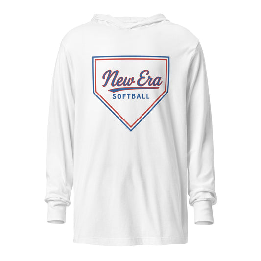 Performance | Hooded Long Sleeve T Shirt | New Era Softball