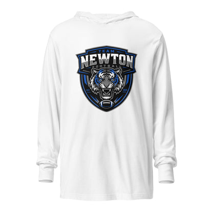 Performance | Hooded Long Sleeve T Shirt | Newton Youth football league | Shield Logo