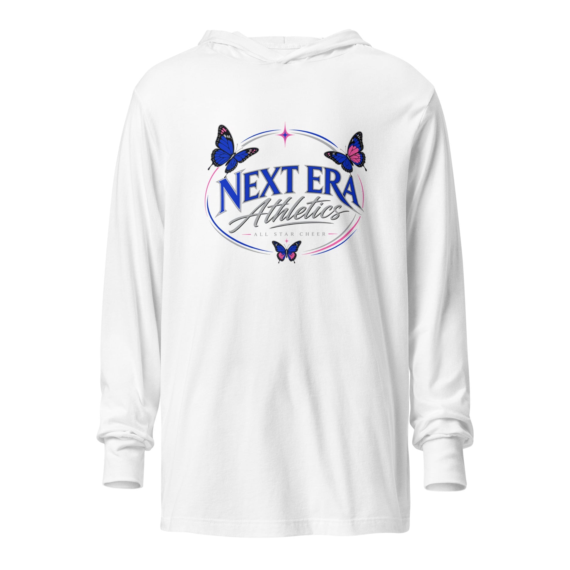 Performance | Hooded Long Sleeve T Shirt | Next Era Athletics | Crest Logo