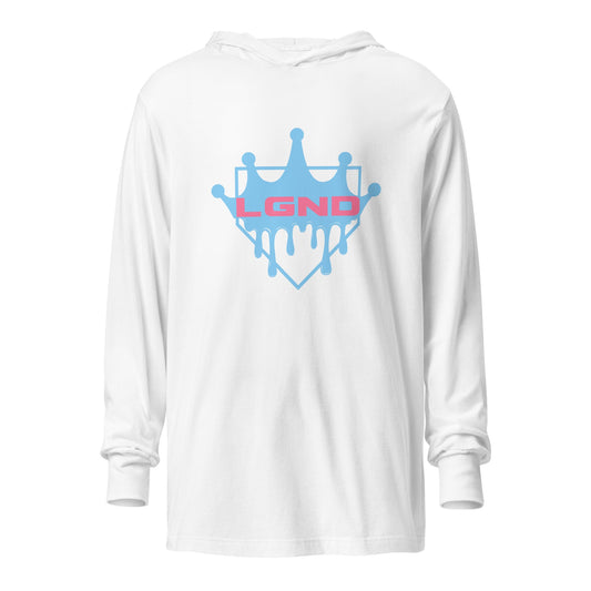 Performance | Hooded Long Sleeve T Shirt | Norcal Legend | Home Plate Logo