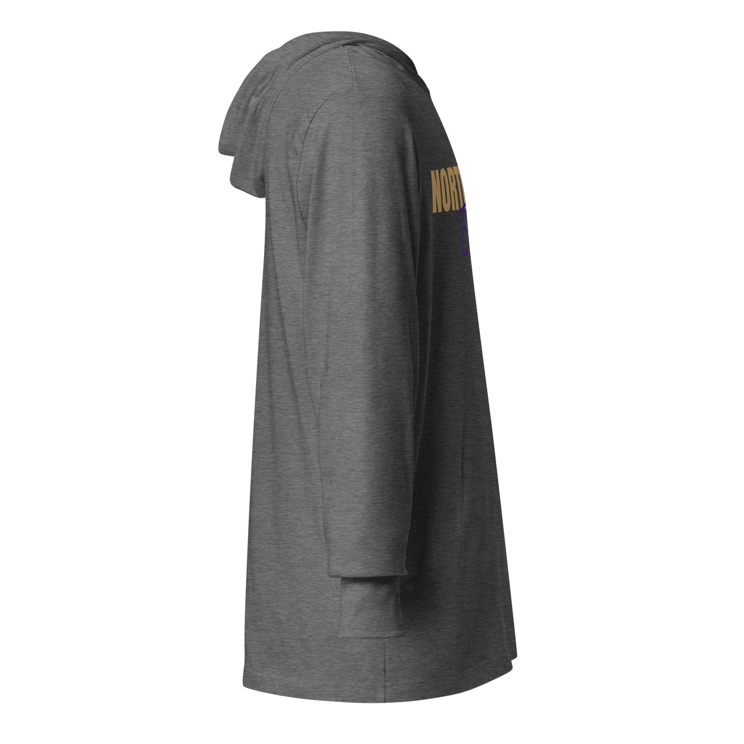 Performance | Hooded Long Sleeve T Shirt | North Coast Elite Inc | Alt Script Logo