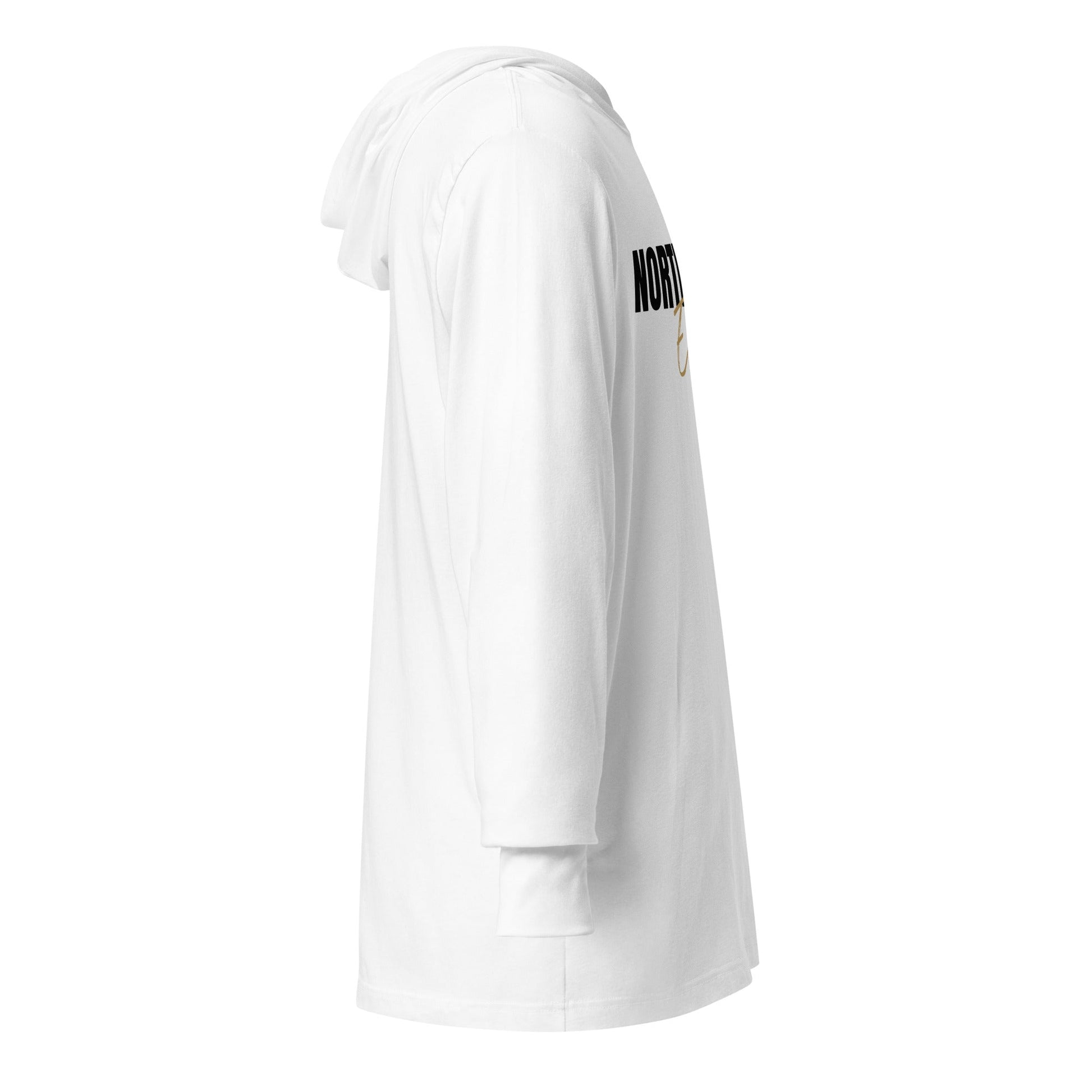 Performance | Hooded Long Sleeve T Shirt | North Coast Elite Inc | Script Logo