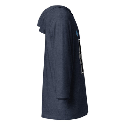 Performance | Hooded Long Sleeve T Shirt | Norton Elementary School | N Comets Logo