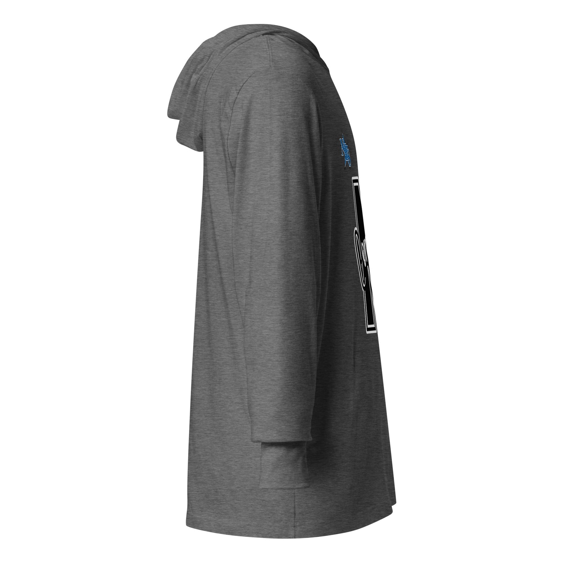Performance | Hooded Long Sleeve T Shirt | Norton Elementary School | N Comets Logo