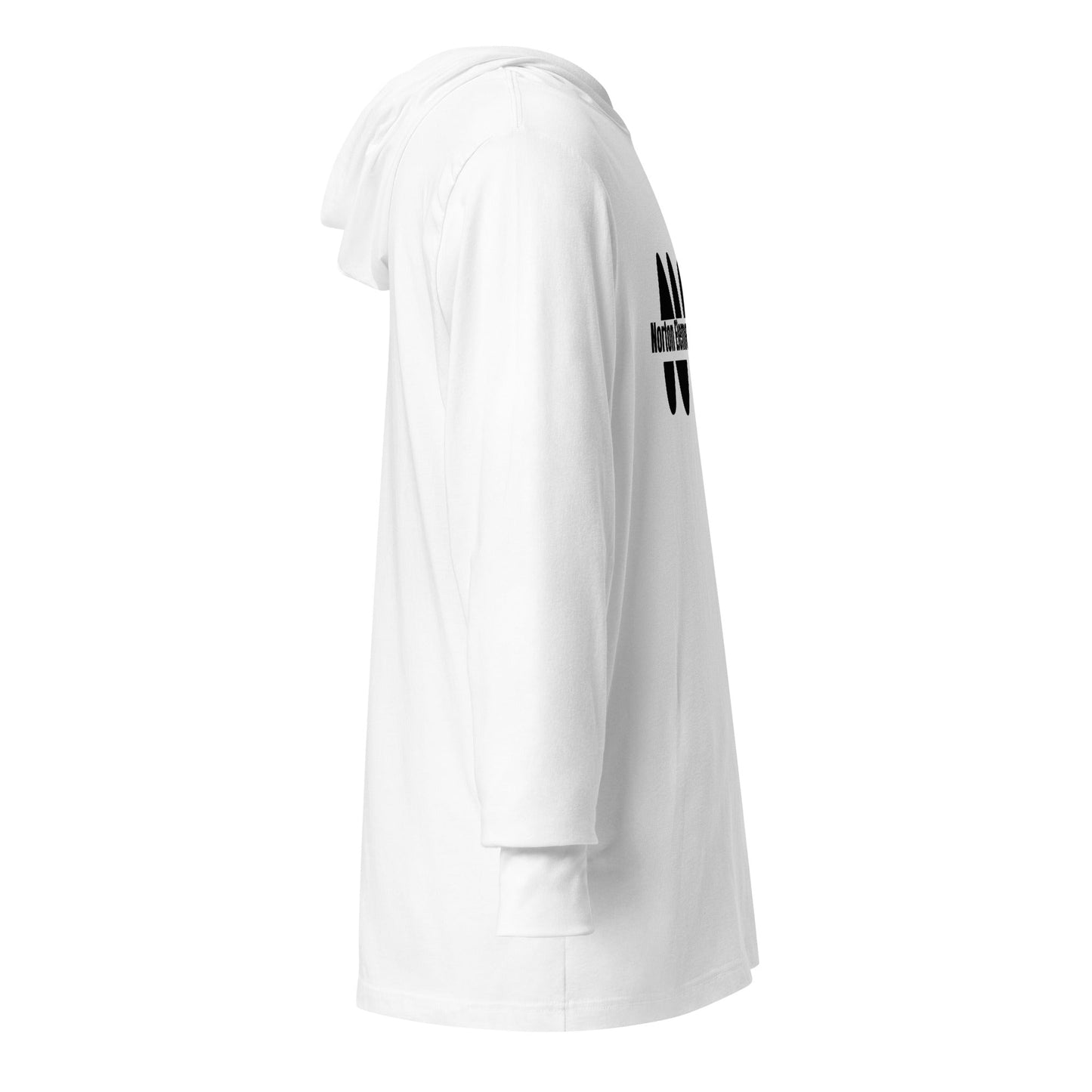 Performance | Hooded Long Sleeve T Shirt | Norton Elementary School | NES Script Logo