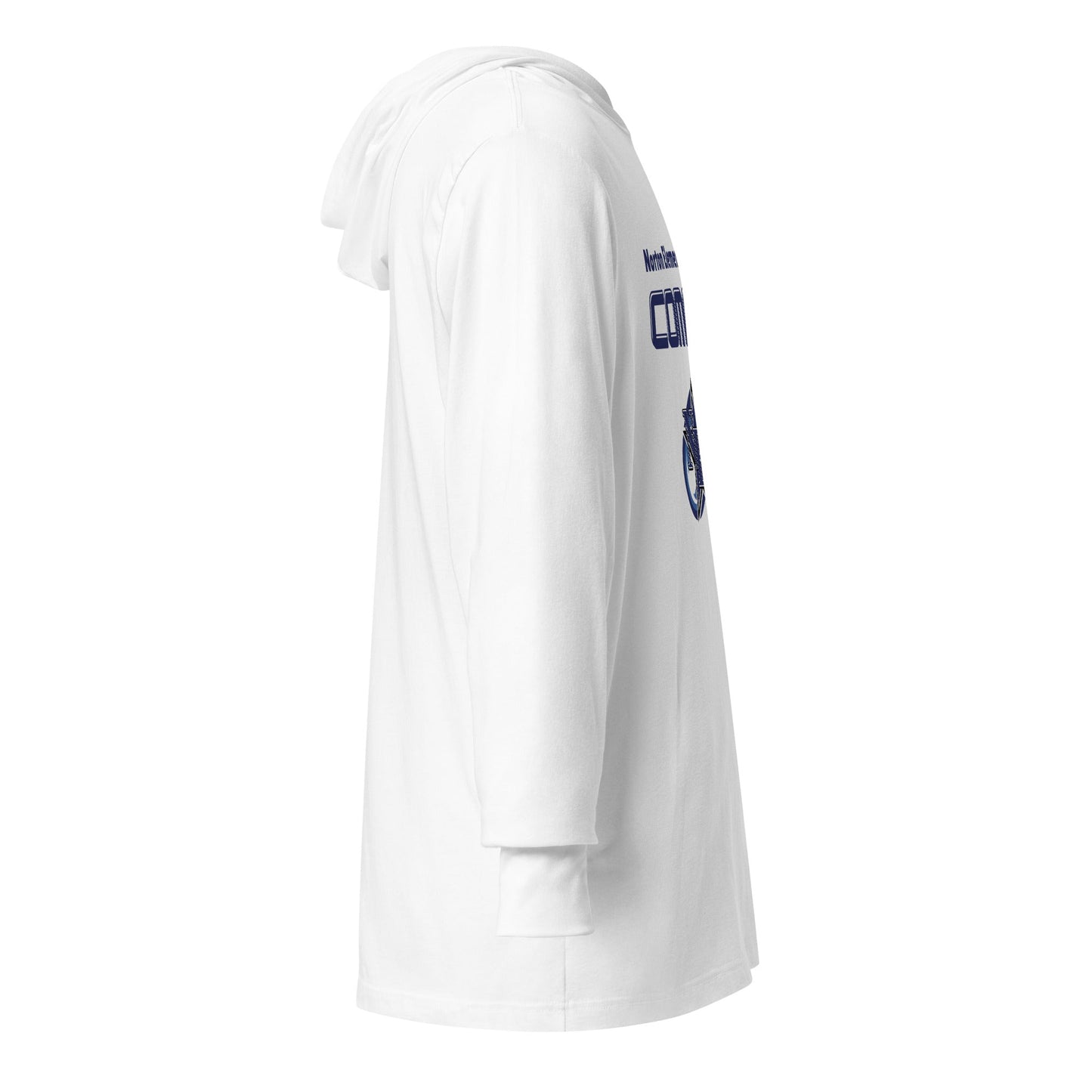 Performance | Hooded Long Sleeve T Shirt | Norton Elementary School | Space Script Logo