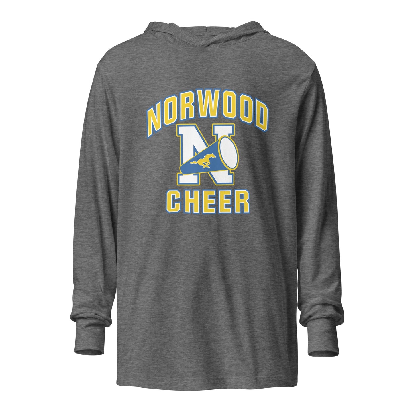 Performance | Hooded Long Sleeve T Shirt | Norwood Youth Cheer