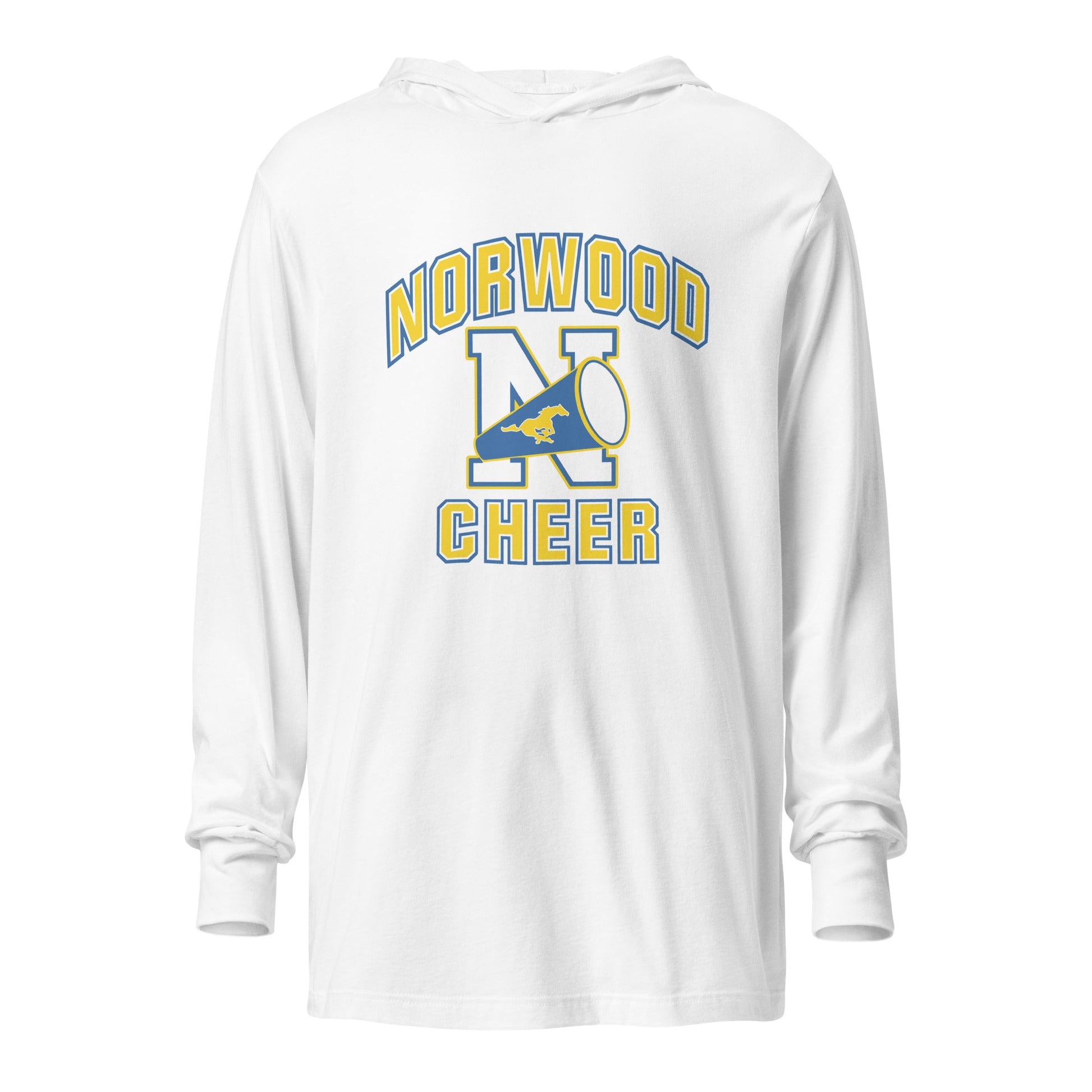 Performance | Hooded Long Sleeve T Shirt | Norwood Youth Cheer
