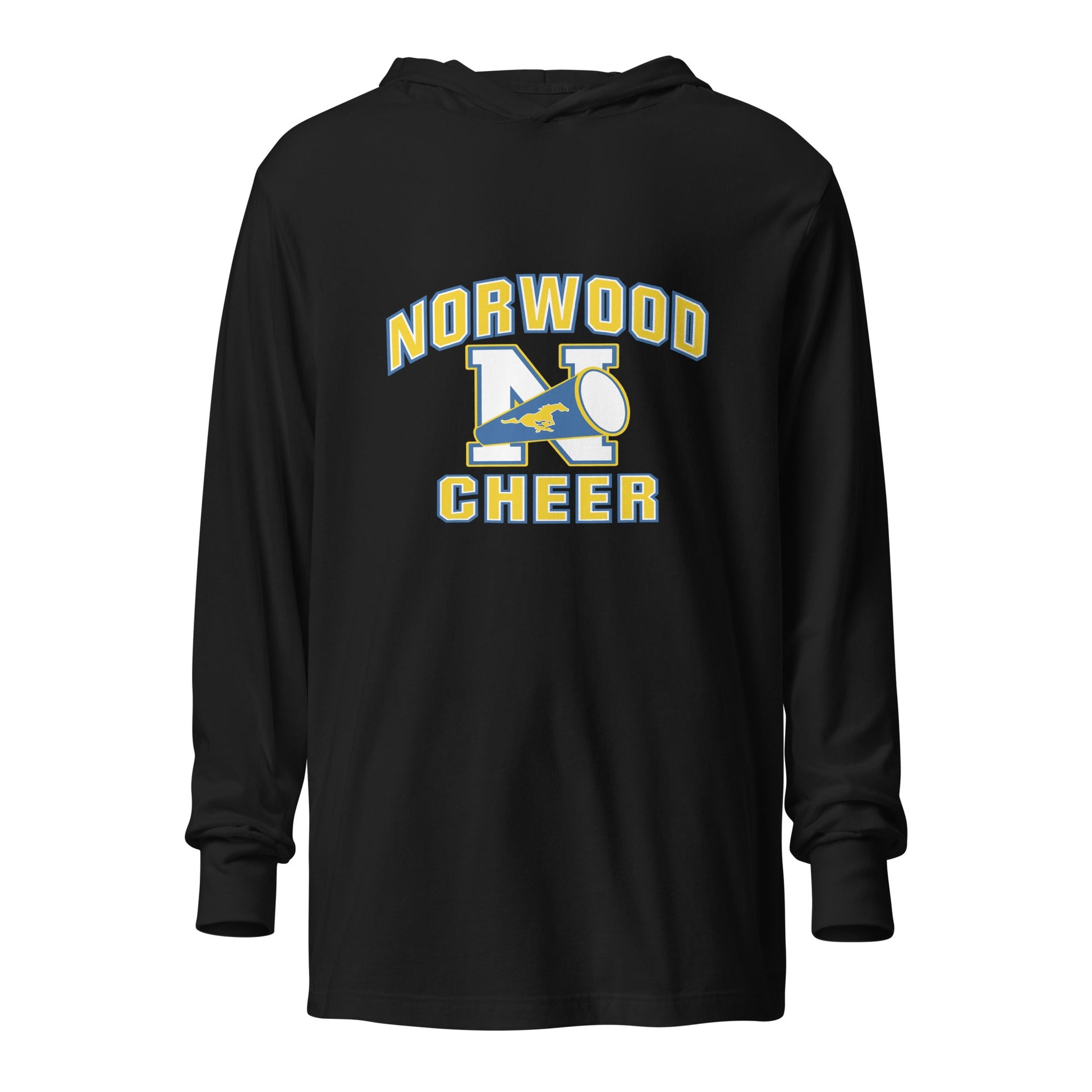 Performance | Hooded Long Sleeve T Shirt | Norwood Youth Cheer