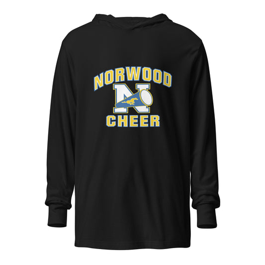 Performance | Hooded Long Sleeve T Shirt | Norwood Youth Cheer