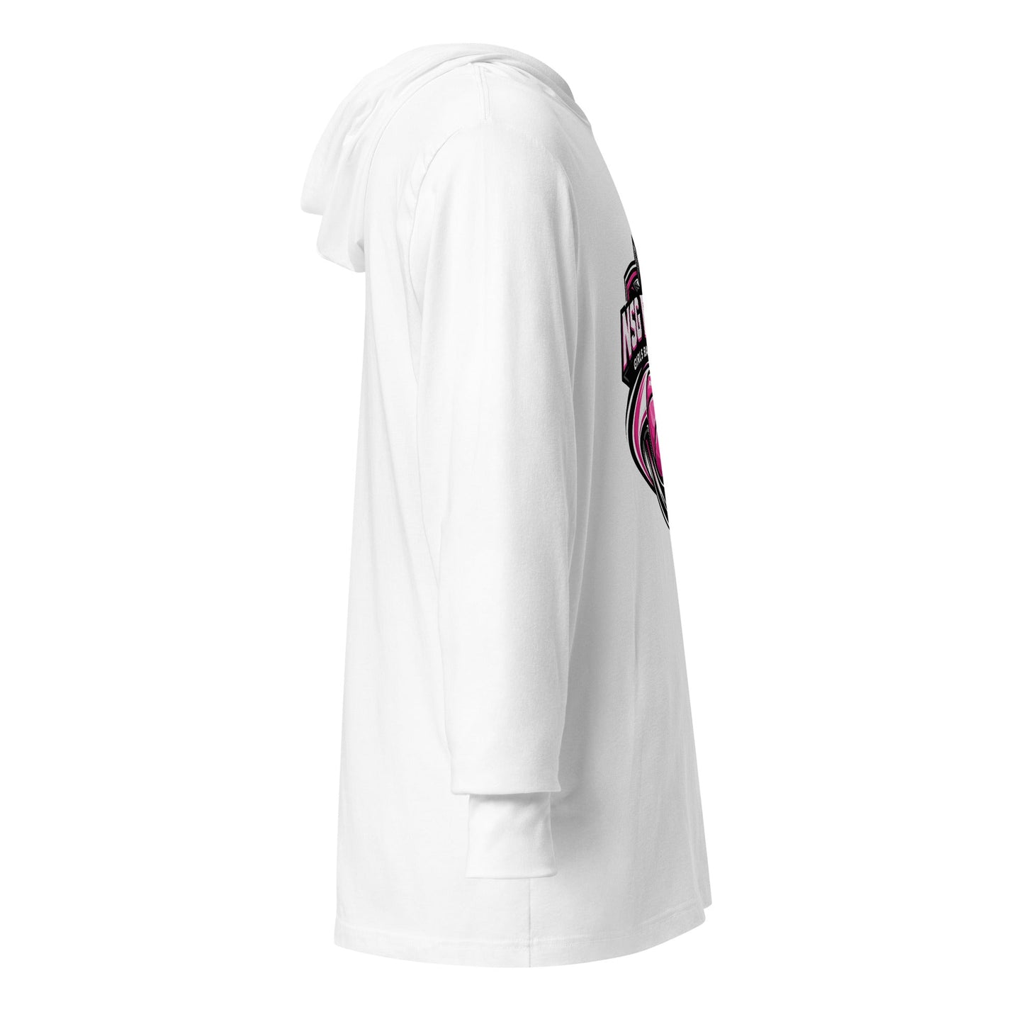 Performance | Hooded Long Sleeve T Shirt | NSG Elite Women’s Basketball | Vanguard Shield Logo