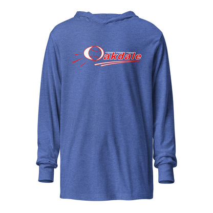 Performance | Hooded Long Sleeve T Shirt | Oakdale Youth League | Oakdale Logo