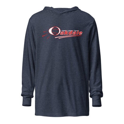 Performance | Hooded Long Sleeve T Shirt | Oakdale Youth League | Oakdale Logo