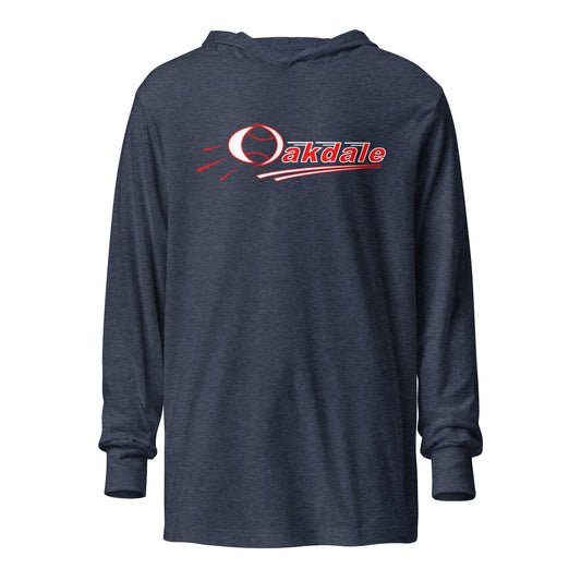 Performance | Hooded Long Sleeve T Shirt | Oakdale Youth League | Oakdale Logo