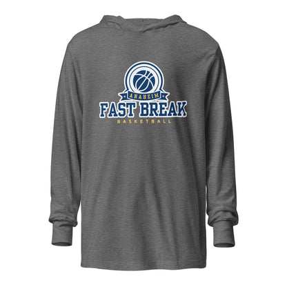 Performance | Hooded Long Sleeve T Shirt | OC FASTBREAK | Fast Break Logo