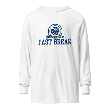 Performance | Hooded Long Sleeve T Shirt | OC FASTBREAK | Fast Break Logo
