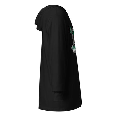 Performance | Hooded Long Sleeve T Shirt | Odessa Girls Lacrosse | Duck Sticks Logo