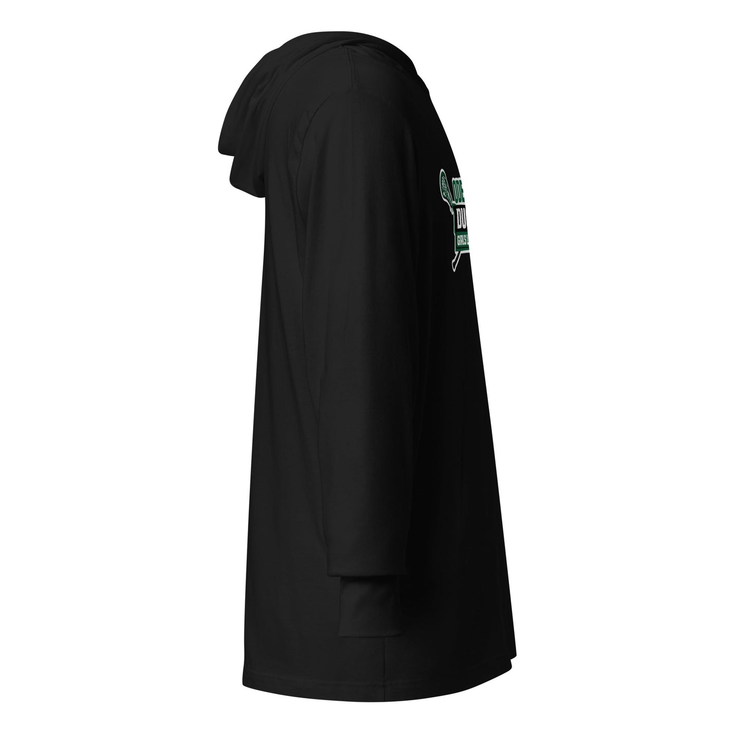 Performance | Hooded Long Sleeve T Shirt | Odessa Girls Lacrosse | Girls LAX Logo
