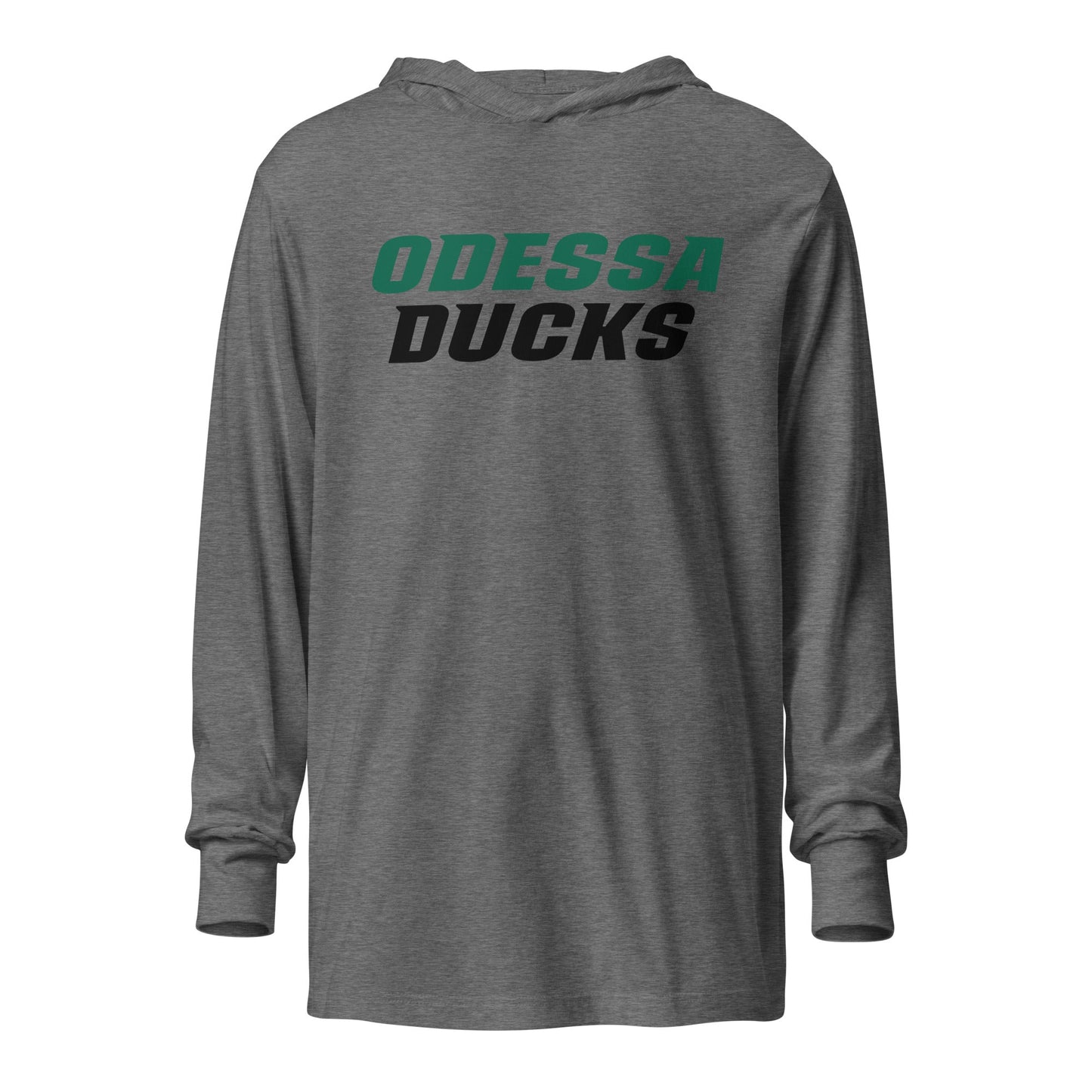 Performance | Hooded Long Sleeve T Shirt | Odessa Girls Lacrosse | Odessa Script Logo