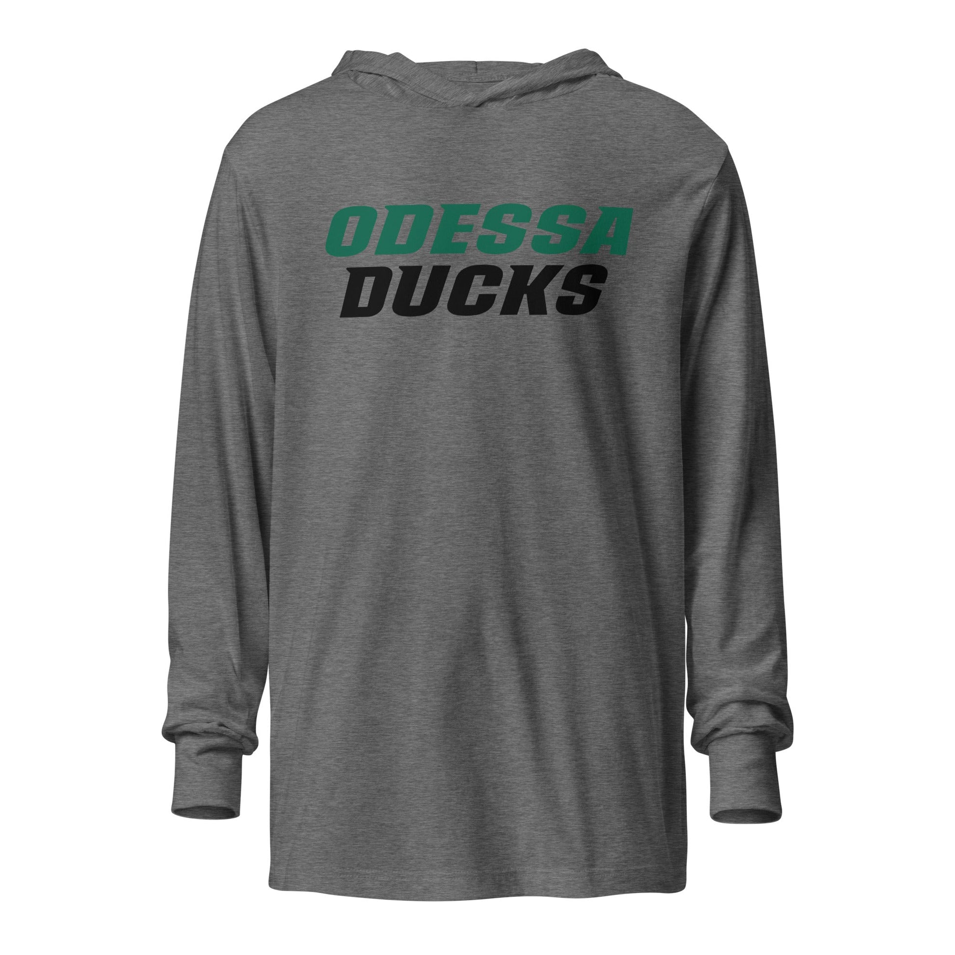 Performance | Hooded Long Sleeve T Shirt | Odessa Girls Lacrosse | Odessa Script Logo