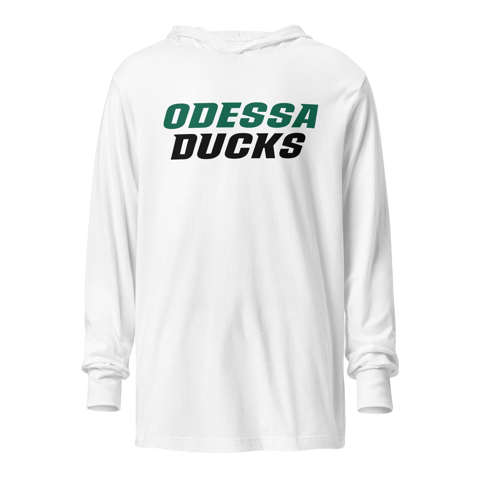 Performance | Hooded Long Sleeve T Shirt | Odessa Girls Lacrosse | Odessa Script Logo