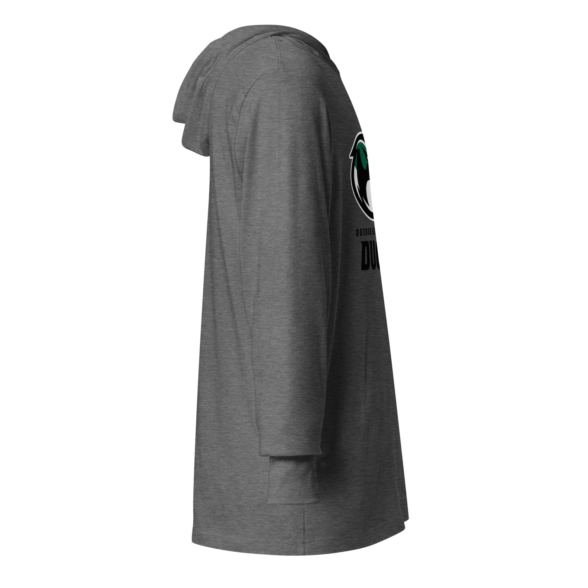 Performance | Hooded Long Sleeve T Shirt | Odessa Girls Lacrosse | ODH Ducks Logo