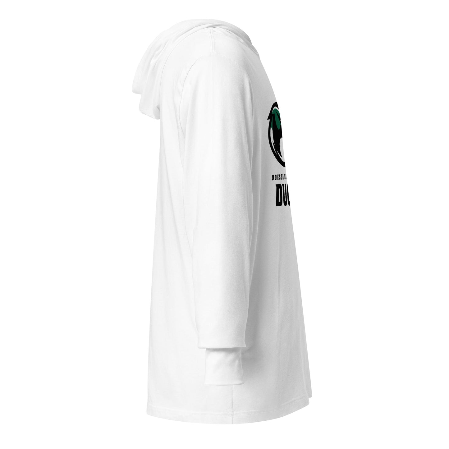 Performance | Hooded Long Sleeve T Shirt | Odessa Girls Lacrosse | ODH Ducks Logo
