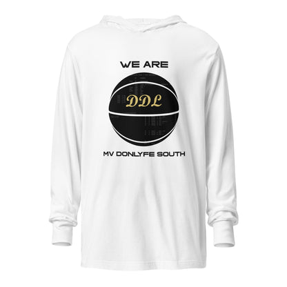 Performance | Hooded Long Sleeve T Shirt | Official DDL Merchandise | Emblem Logo