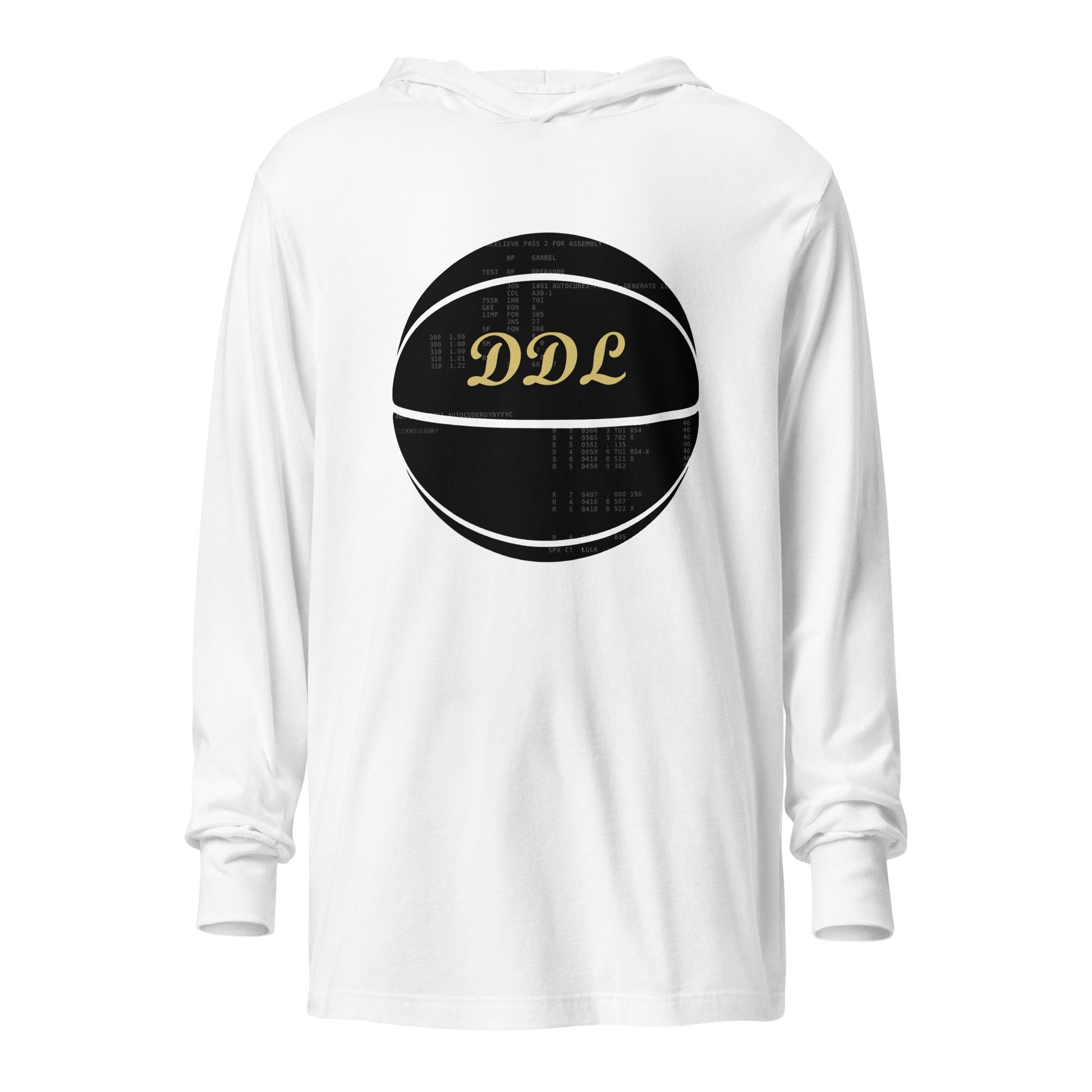 Performance | Hooded Long Sleeve T Shirt | Official DDL Merchandise | Globe Logo