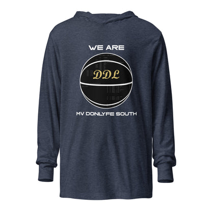 Performance | Hooded Long Sleeve T Shirt | Official DDL Merchandise | Vanguard Logo