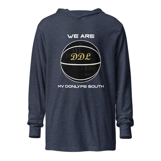 Performance | Hooded Long Sleeve T Shirt | Official DDL Merchandise | Vanguard Logo