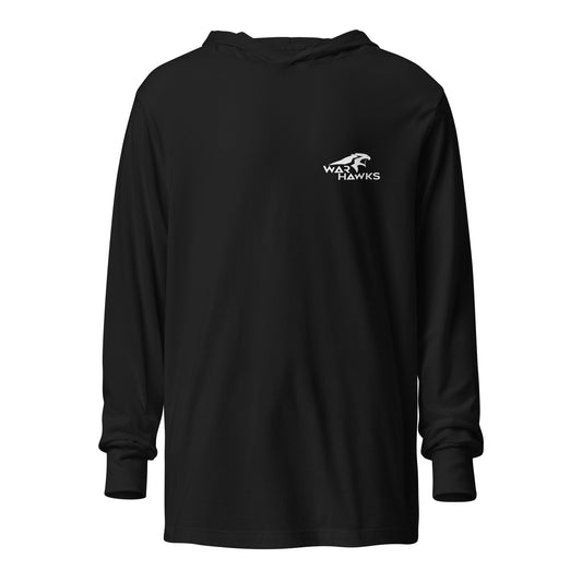 Performance | Hooded Long Sleeve T Shirt | Offutt AFB Warhawks | Alt Logo