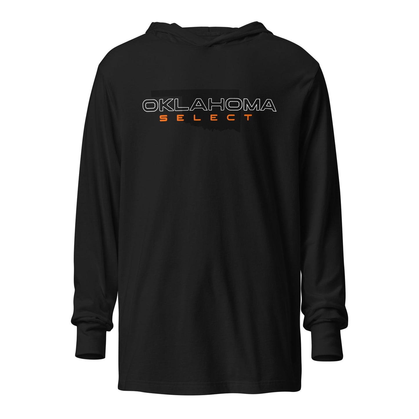 Performance | Hooded Long Sleeve T Shirt | Oklahoma Select Ball | Script Logo