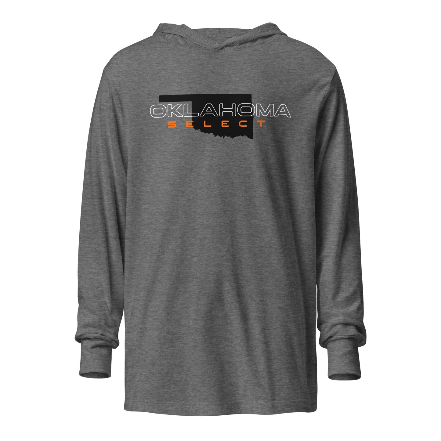 Performance | Hooded Long Sleeve T Shirt | Oklahoma Select Ball | Script Logo