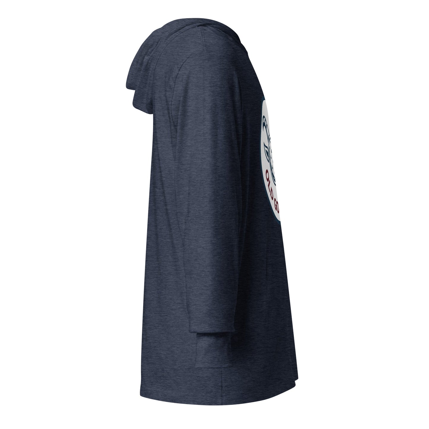 Performance | Hooded Long Sleeve T Shirt | Old Goat Golf | Badge Logo