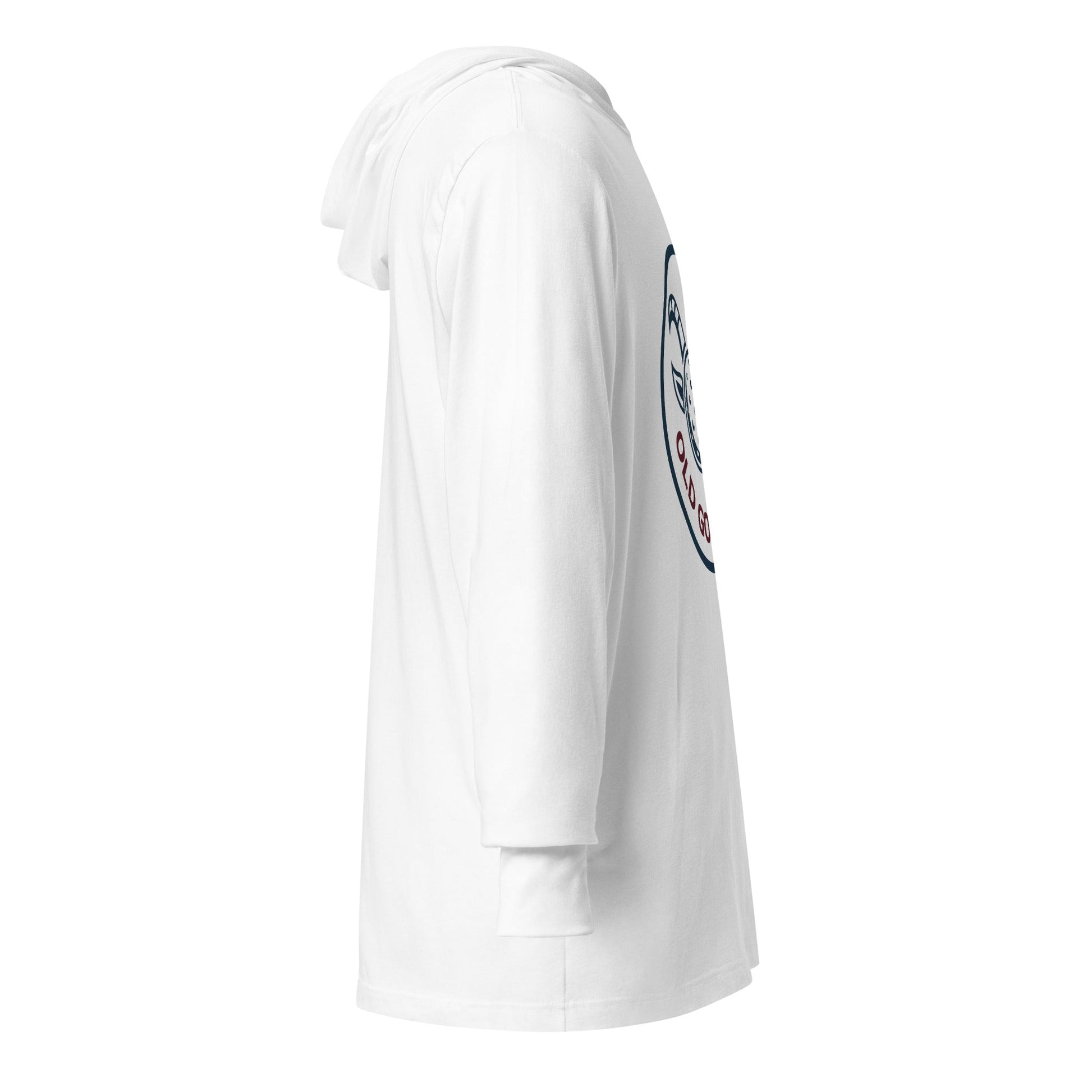 Performance | Hooded Long Sleeve T Shirt | Old Goat Golf | Badge Logo