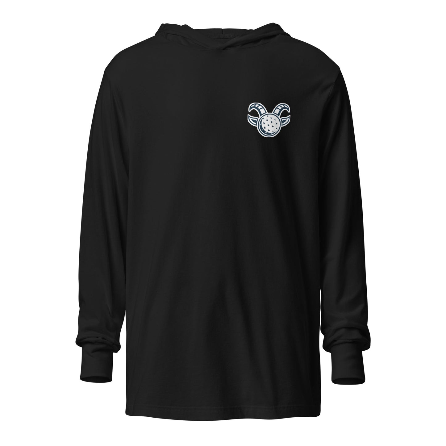 Performance | Hooded Long Sleeve T Shirt | Old Goat Golf | Icon Logo