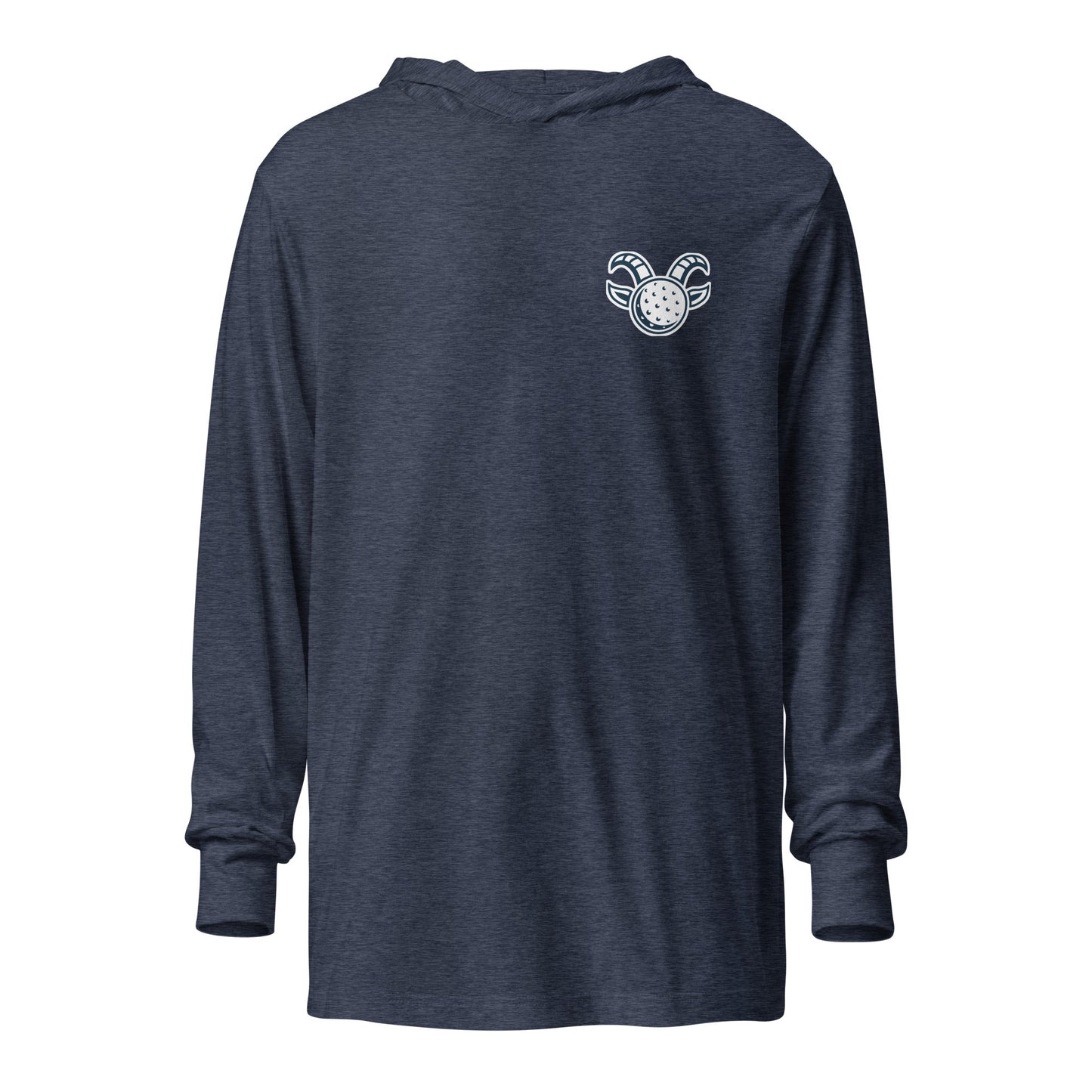 Performance | Hooded Long Sleeve T Shirt | Old Goat Golf | Icon Logo