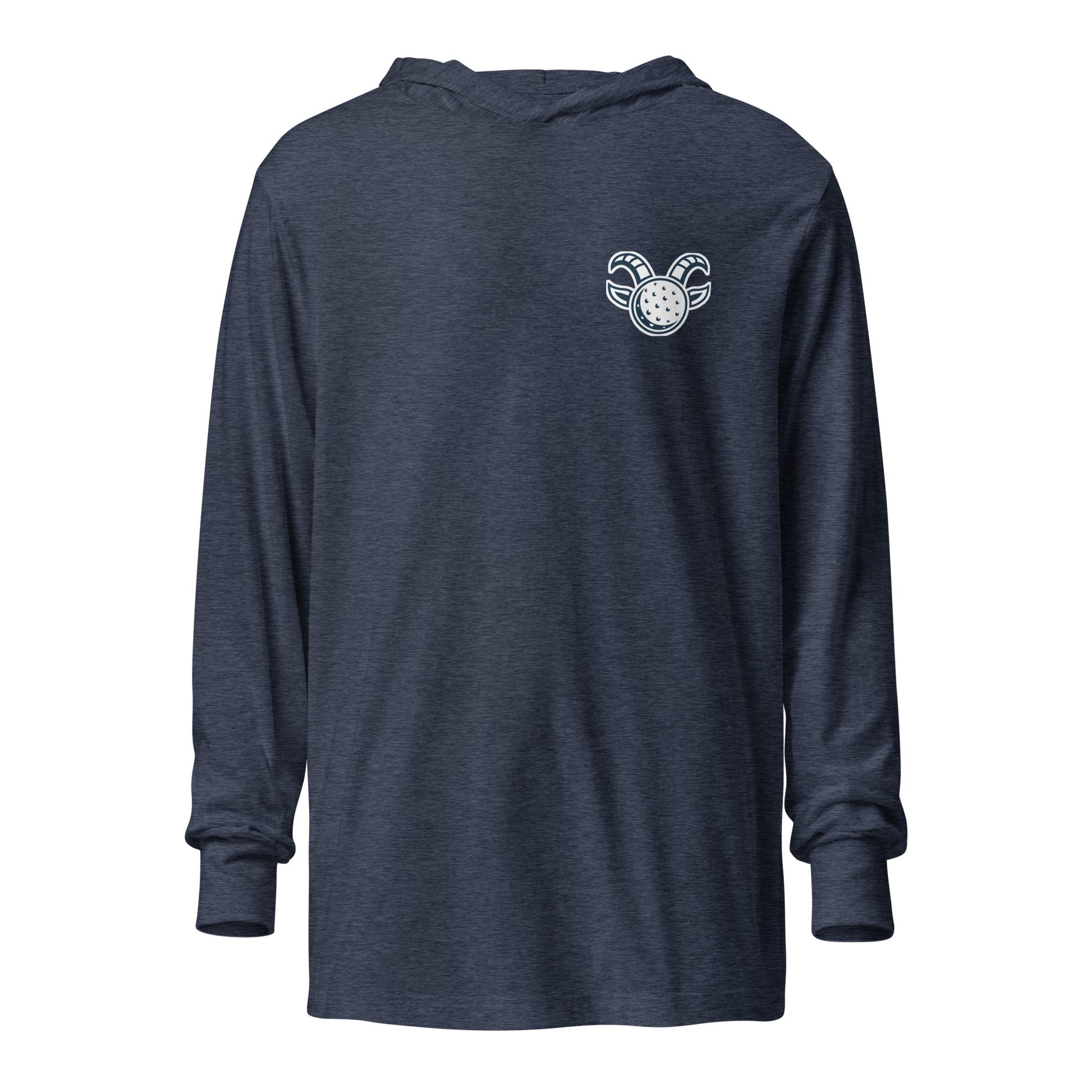 Performance | Hooded Long Sleeve T Shirt | Old Goat Golf | Icon Logo